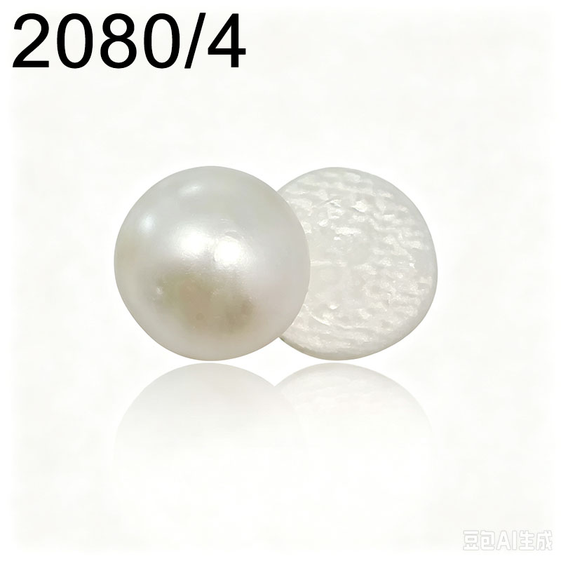 Wedding Vendor - (24PCS) 2080/4 Cabochon FB Hotfix Pearls