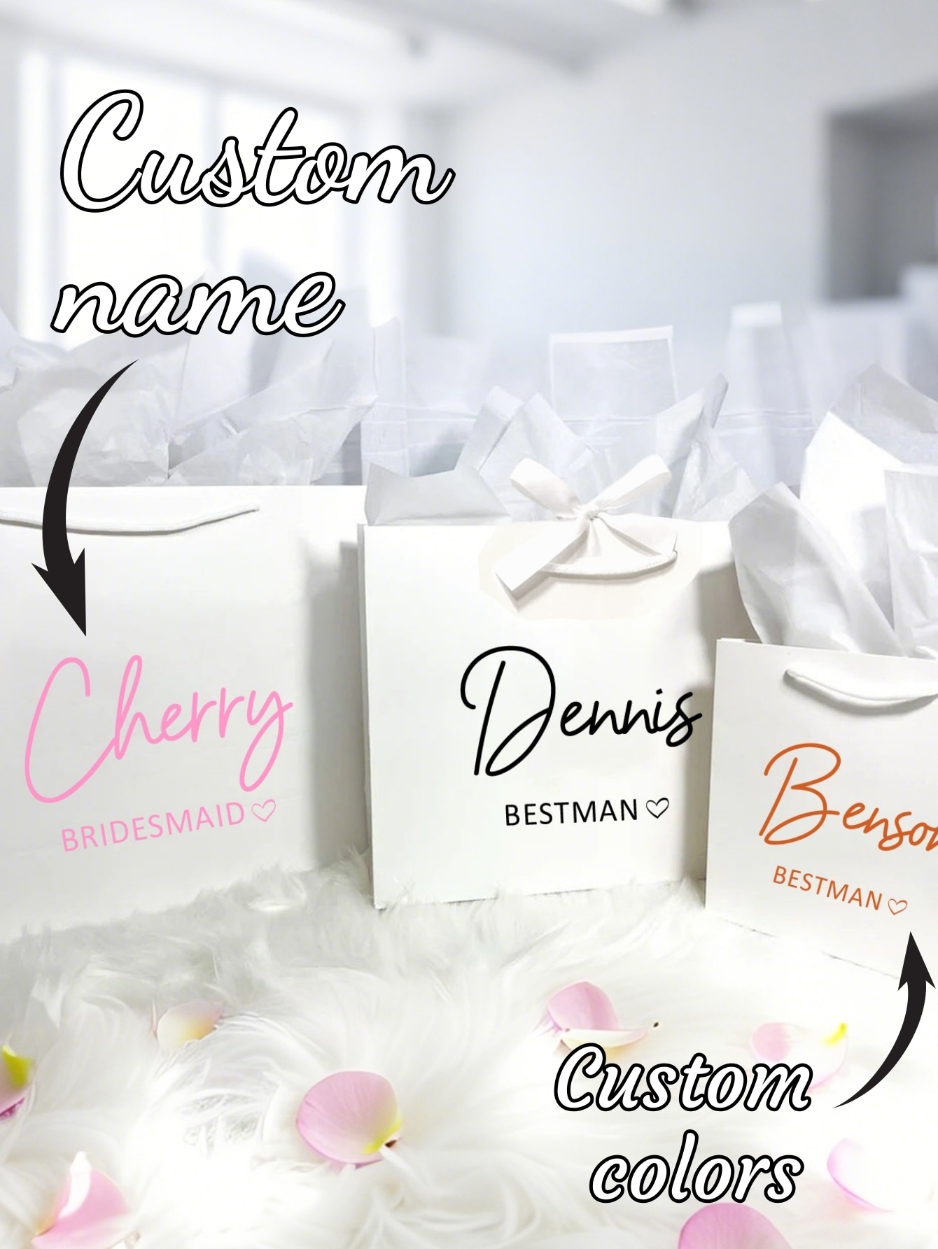 Wedding Vendor - 1pc Custom Wedding Bridesmaid Best Man