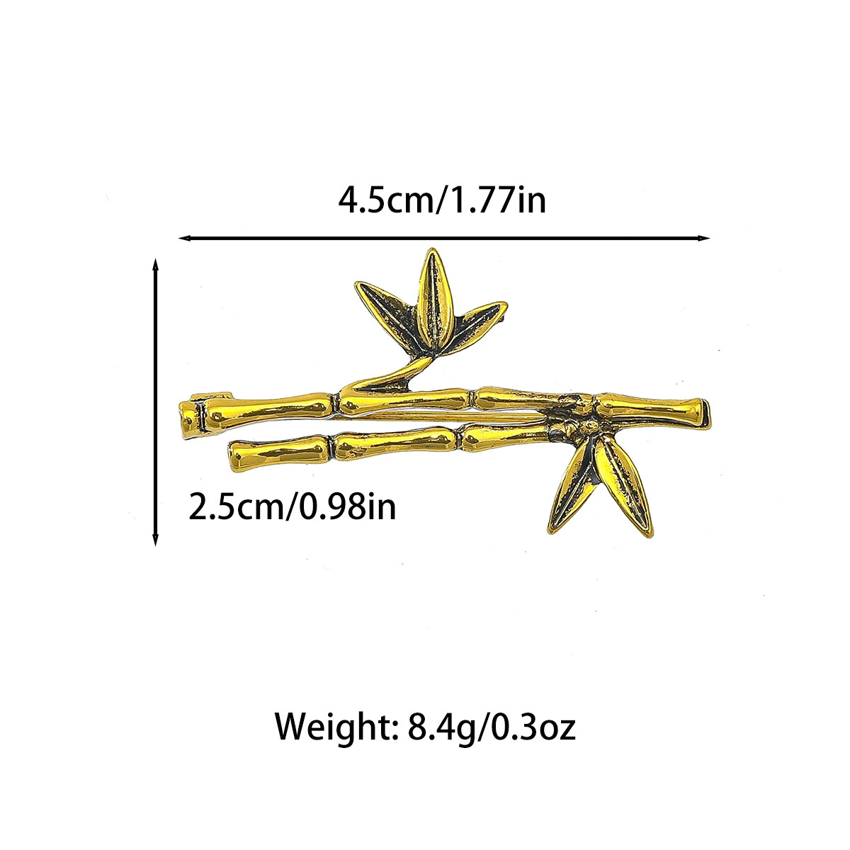 Leaf Bamboo Brooch For Men Wom - Suit Supply Wedding Party review and price