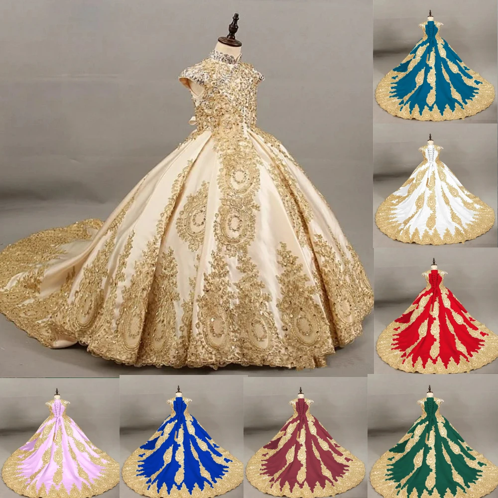 Luxury Satin Flower Girl Dress - Bridal Sash Ribbon review and price