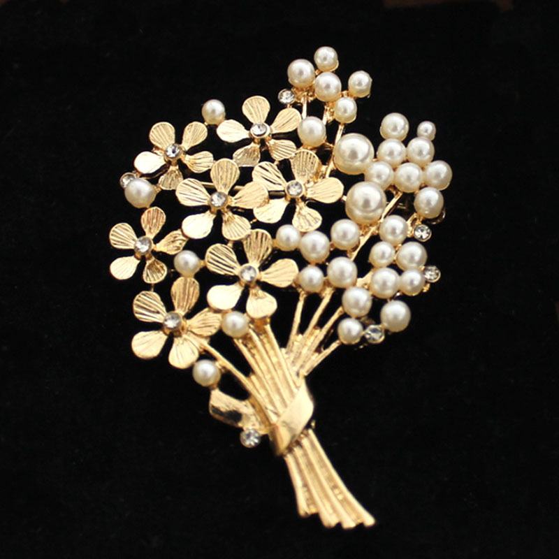 Ladies Delicate Bouquet Pearl  - Suit Supply Wedding Party review and price