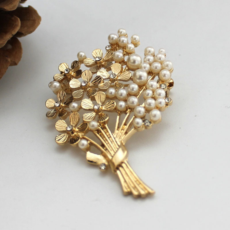 Ladies Delicate Bouquet Pearl  - Suit Supply Wedding Party review and price