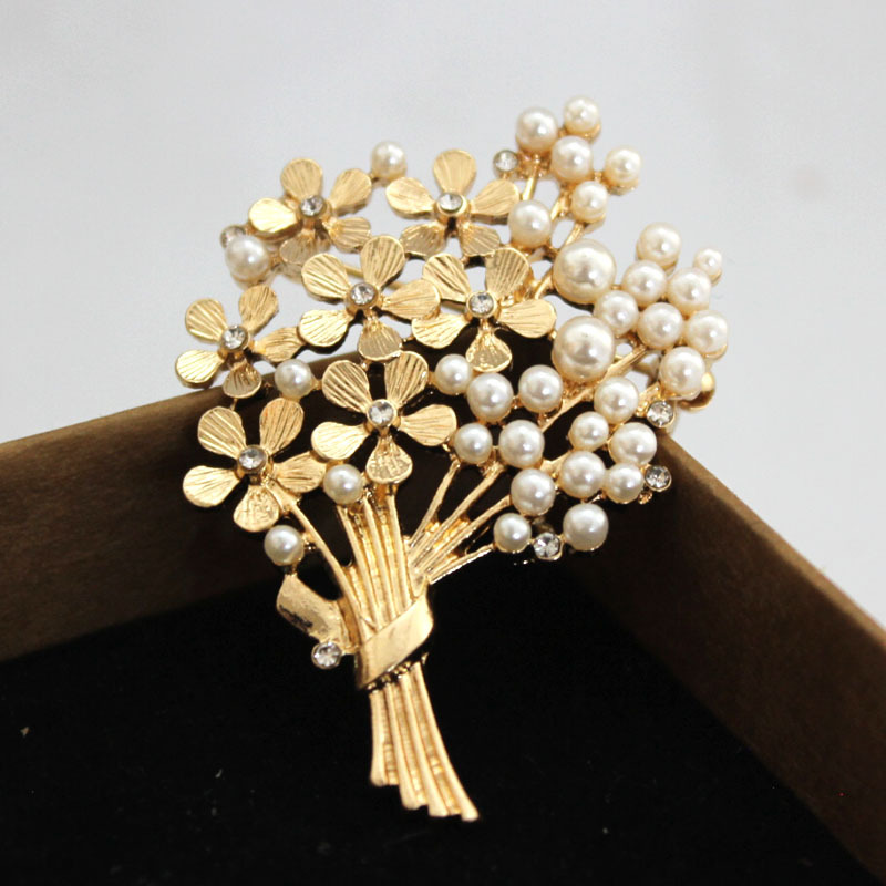 Ladies Delicate Bouquet Pearl  - Suit Supply Wedding Party review and price