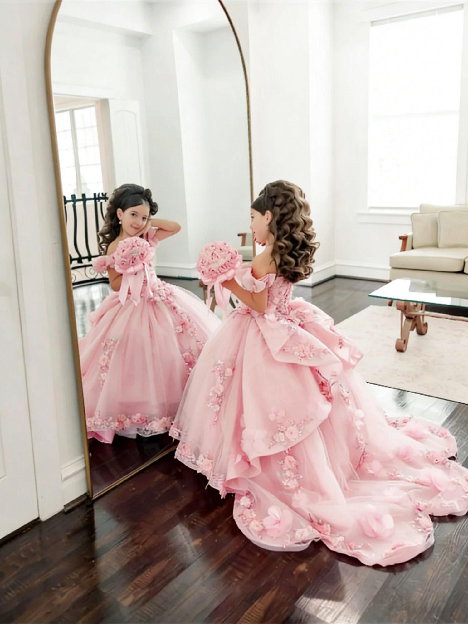 Girl Gown Flower Girl Dress fo - Bridal Sash Ribbon review and price