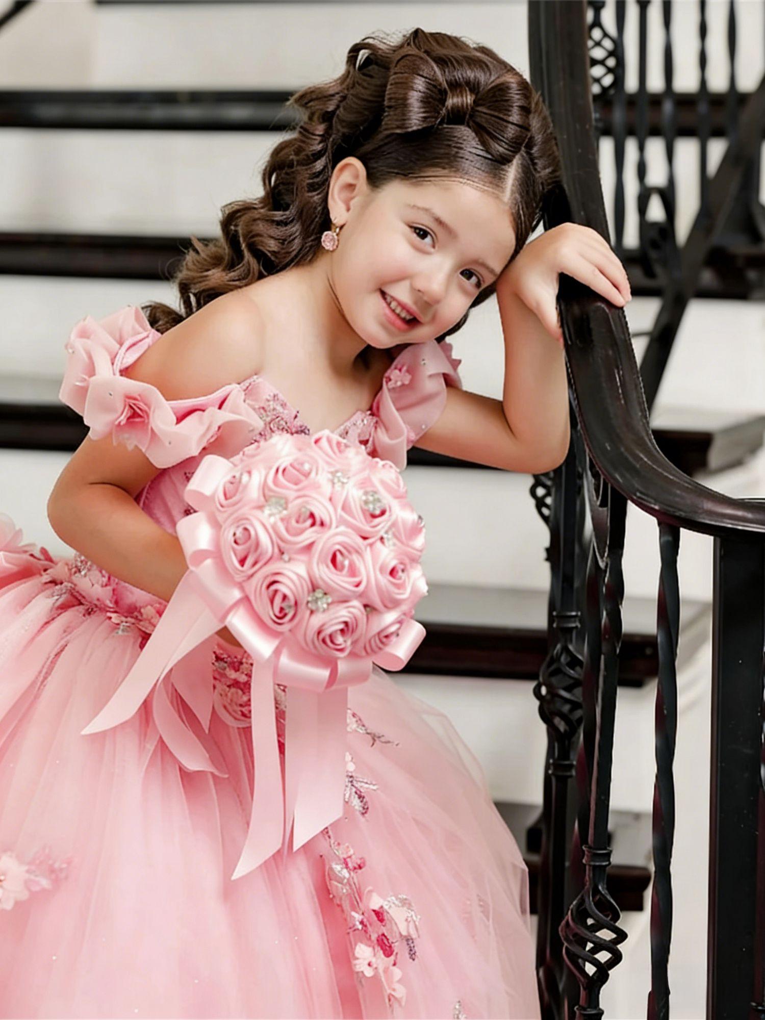 Girl Gown Flower Girl Dress fo - Bridal Sash Ribbon review and price