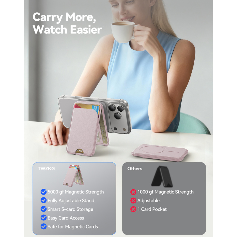 MagSafe Phone Stand Wallet for - Place Card Holder review and price
