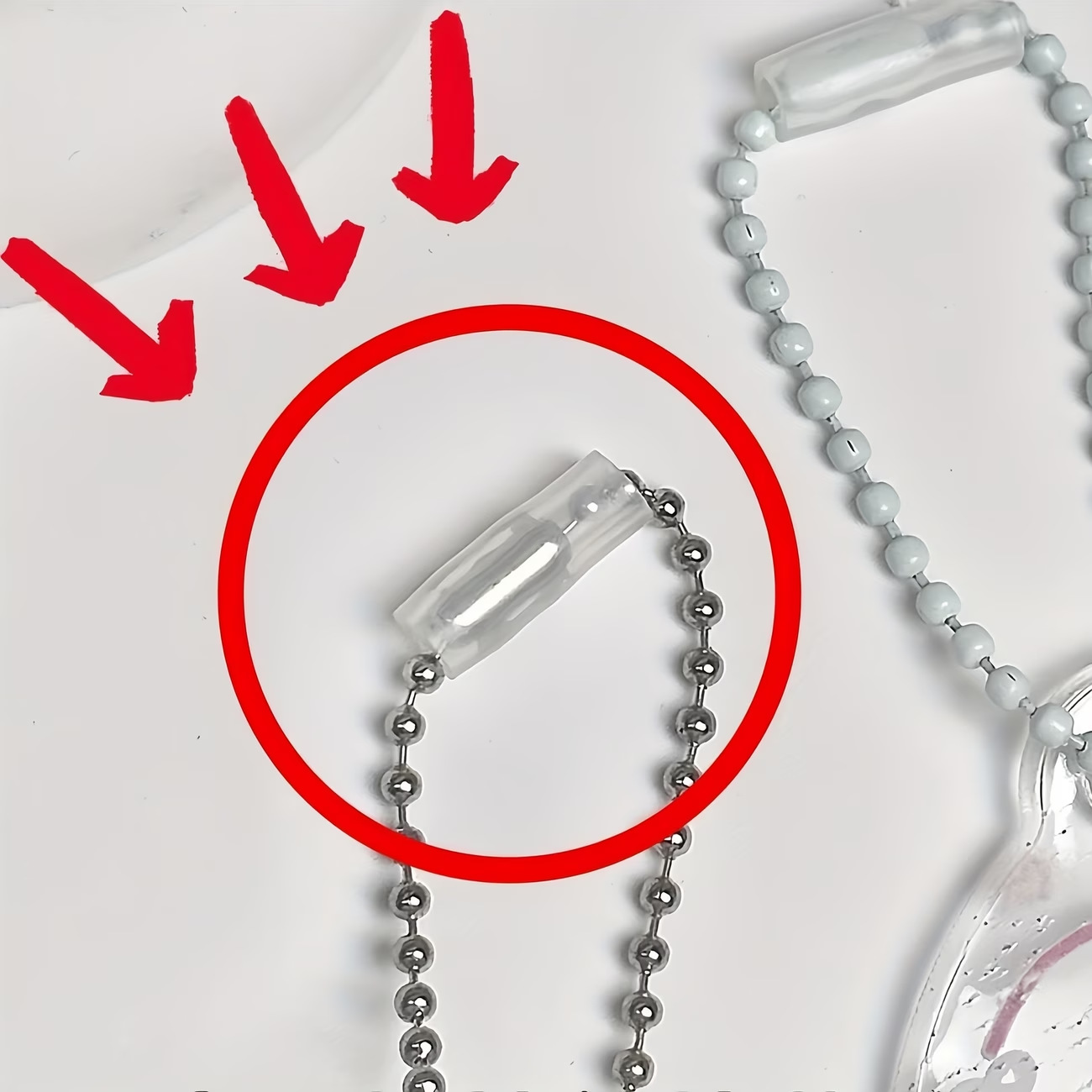 Bead Chain Protective Covers:  - Place Card Holder review and price
