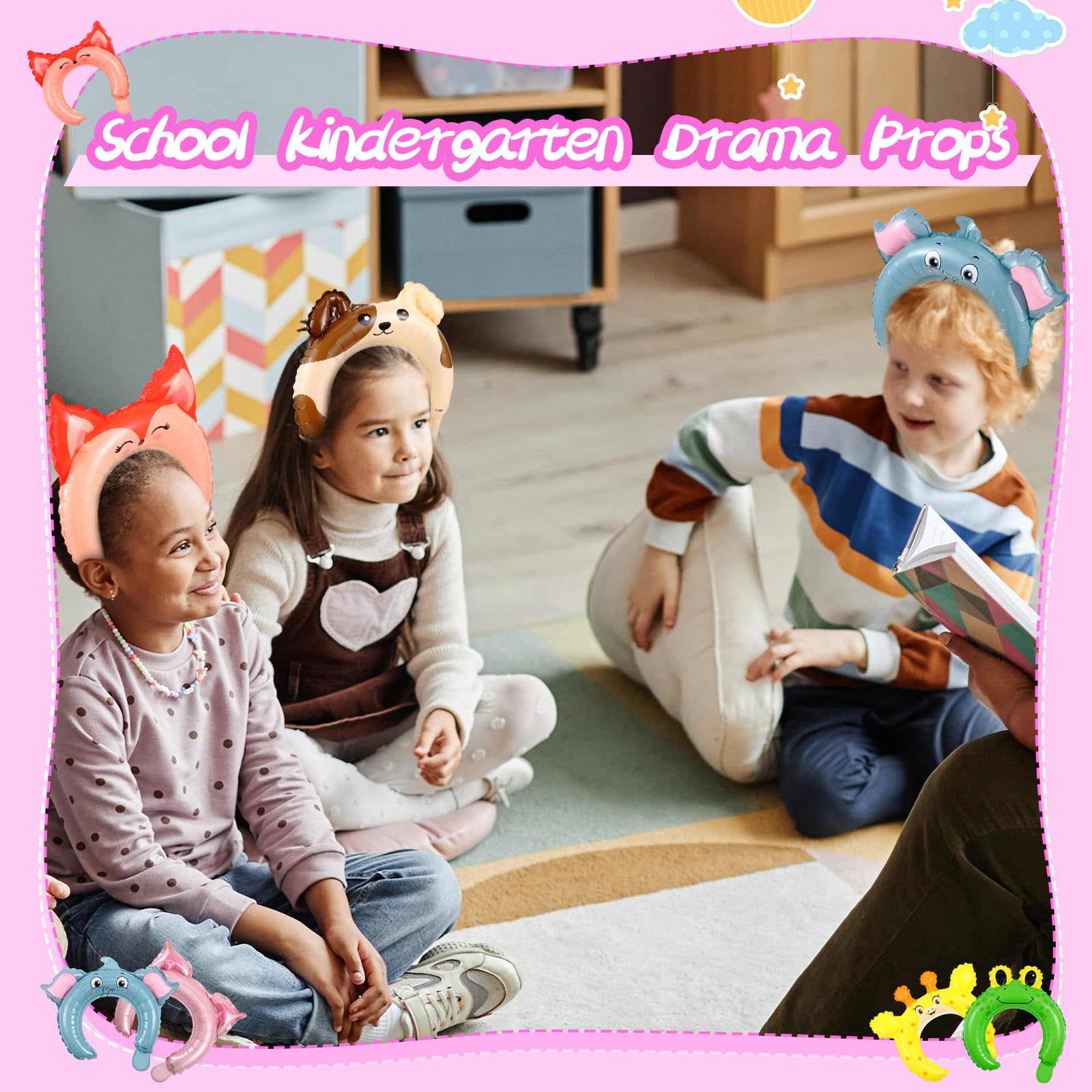24 Pcs Farm Zoo Animal Inflata - Wedding Zoo review and price
