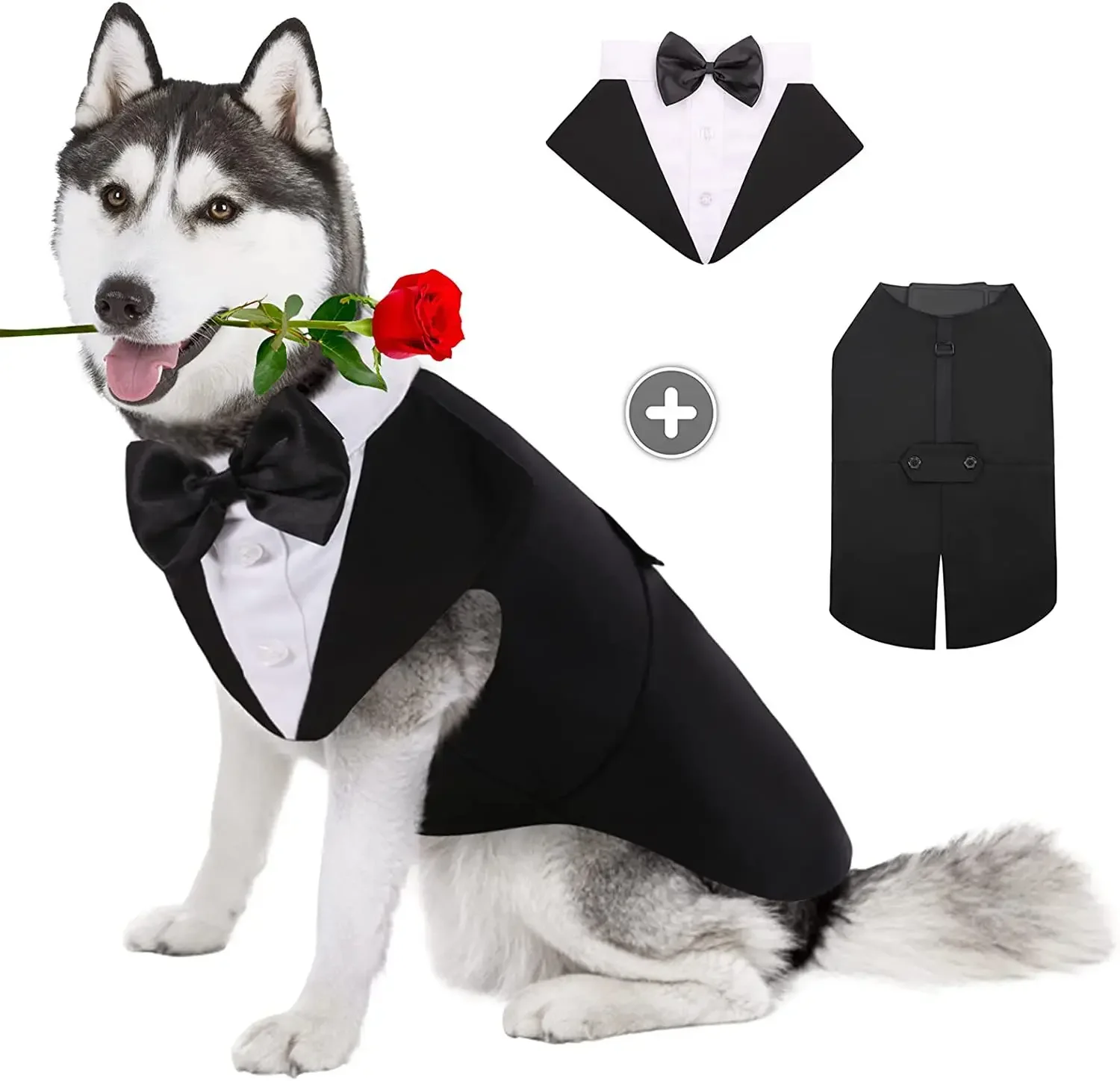 Pet Dog Clothes Wedding Shirt  - Suit Supply Wedding Party review and price