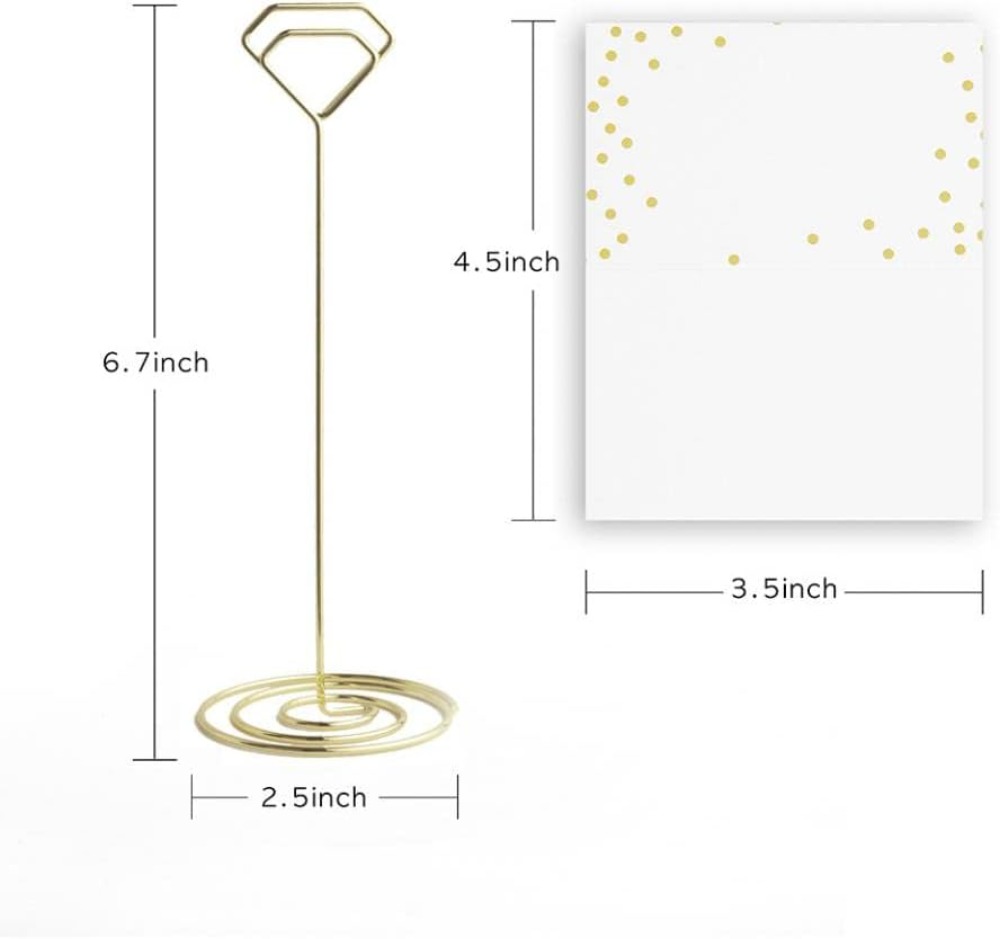 12pcs Unique Table Number Hold - Place Card Holder review and price