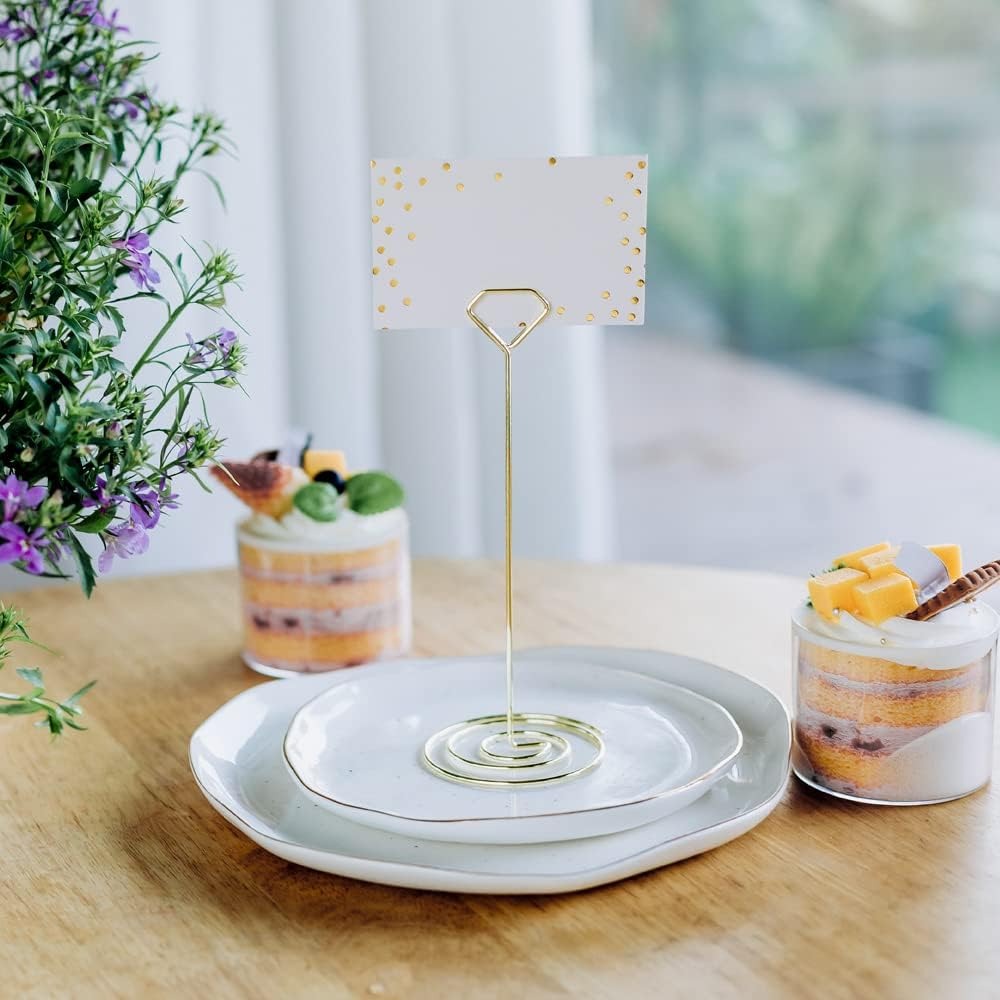 12pcs Unique Table Number Hold - Place Card Holder review and price