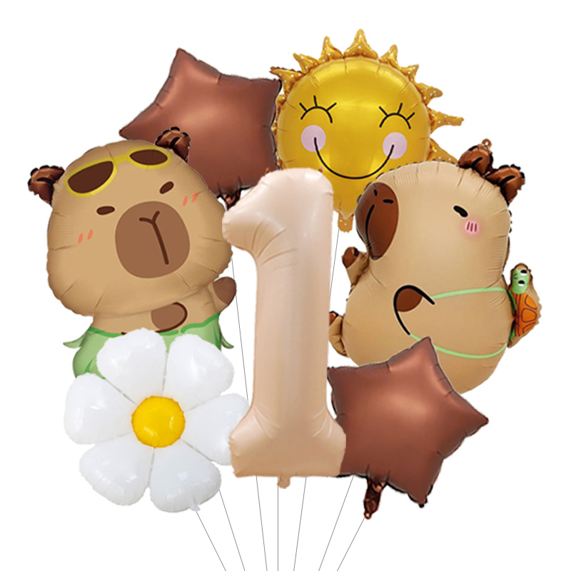 Capybara Cartoon Birthday Ball - Wedding Day Supply Kit review and price