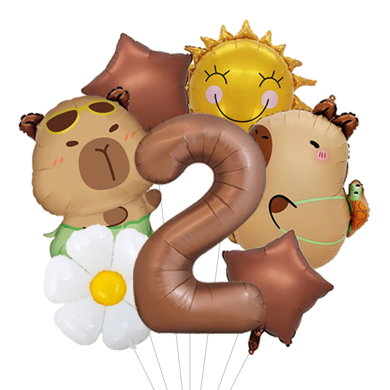 Capybara Cartoon Birthday Ball - Wedding Day Supply Kit review and price