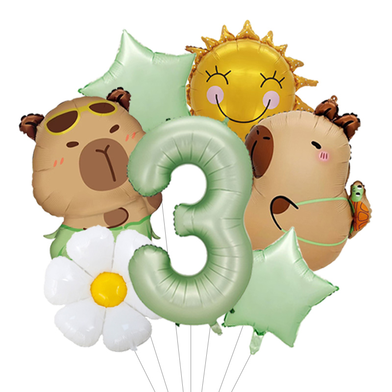 Capybara Cartoon Birthday Ball - Wedding Day Supply Kit review and price