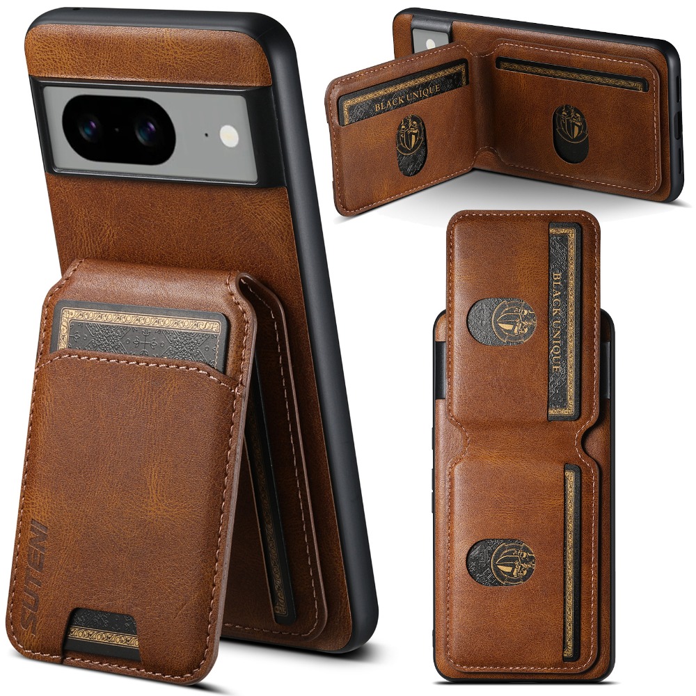 Luxury Wallet PU Leather Case  - Place Card Holder review and price
