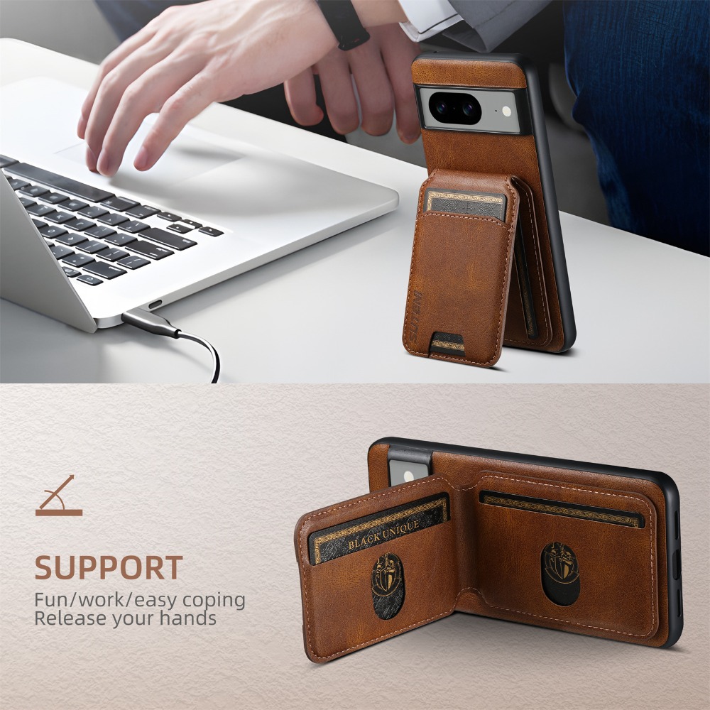 Luxury Wallet PU Leather Case  - Place Card Holder review and price