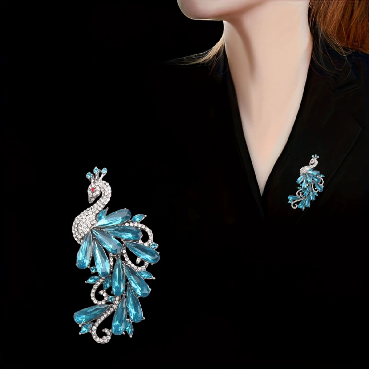 Luxury Rhinestones Peacock Bro - Suit Supply Wedding Party review and price