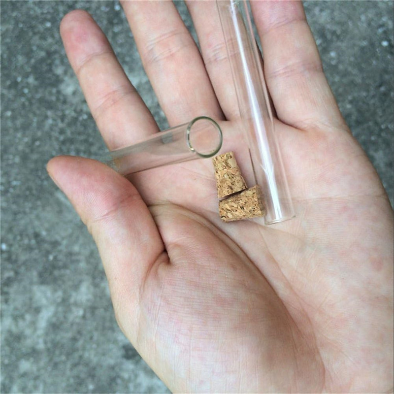 200pcs 10x75mm Transparent Gla - Wedding Zoo review and price