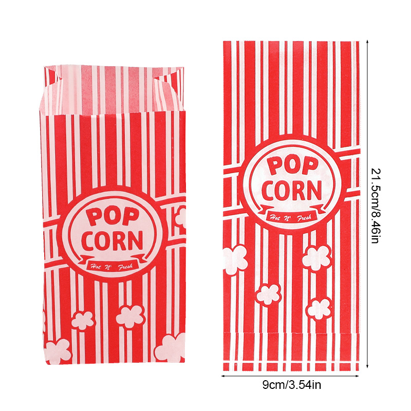 50Pcs Popcorn Packaging Bags S - Wedding Supply.Box review and price