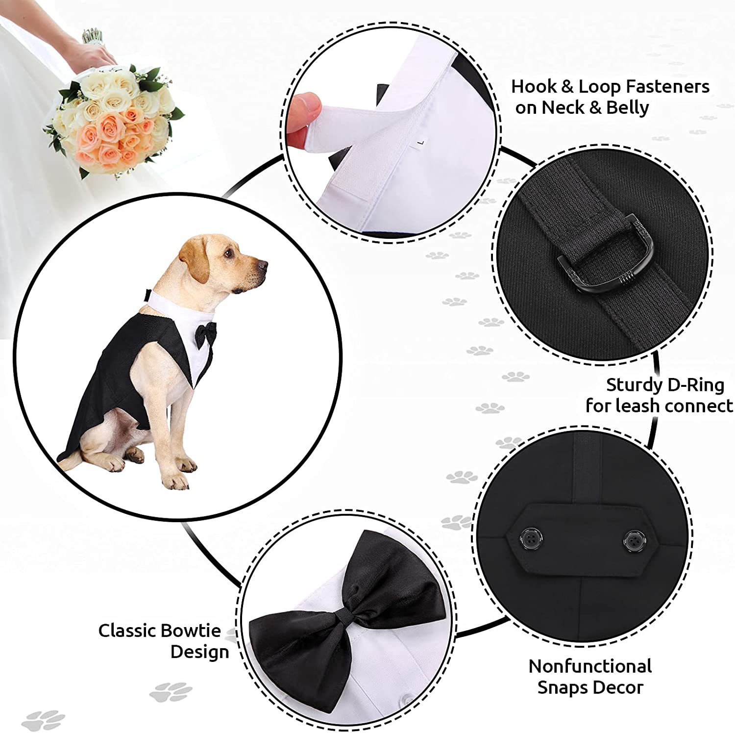 Pet Dog Clothes Fashion Party  - Suit Supply Wedding Party review and price