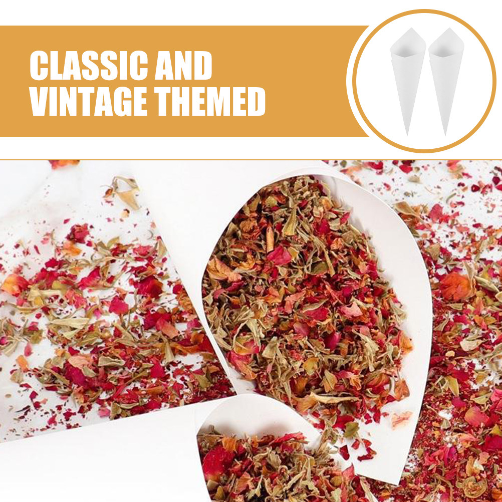 60Pcs Wedding Confetti Cones F - Papercraft Supply Confetti review and price
