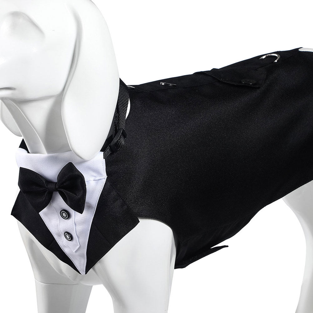 1Set Dog Suit and Bandana Dog  - Suit Supply Wedding Party review and price