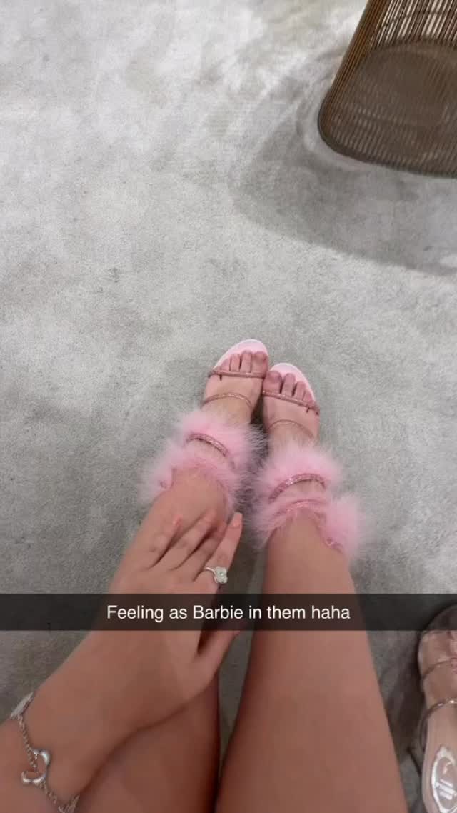 Pink fur ankle warp crystal hi - Wedding Super review and price