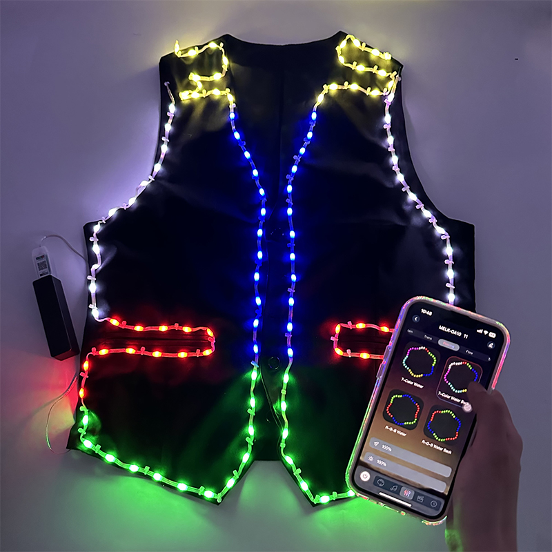 Full Color LED Costume Luminou - Suit Supply Wedding Party review and price