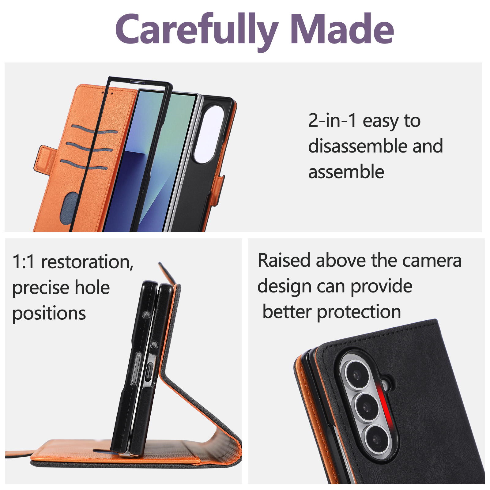 Flip Retro Leather Wallet Phon - Place Card Holder review and price