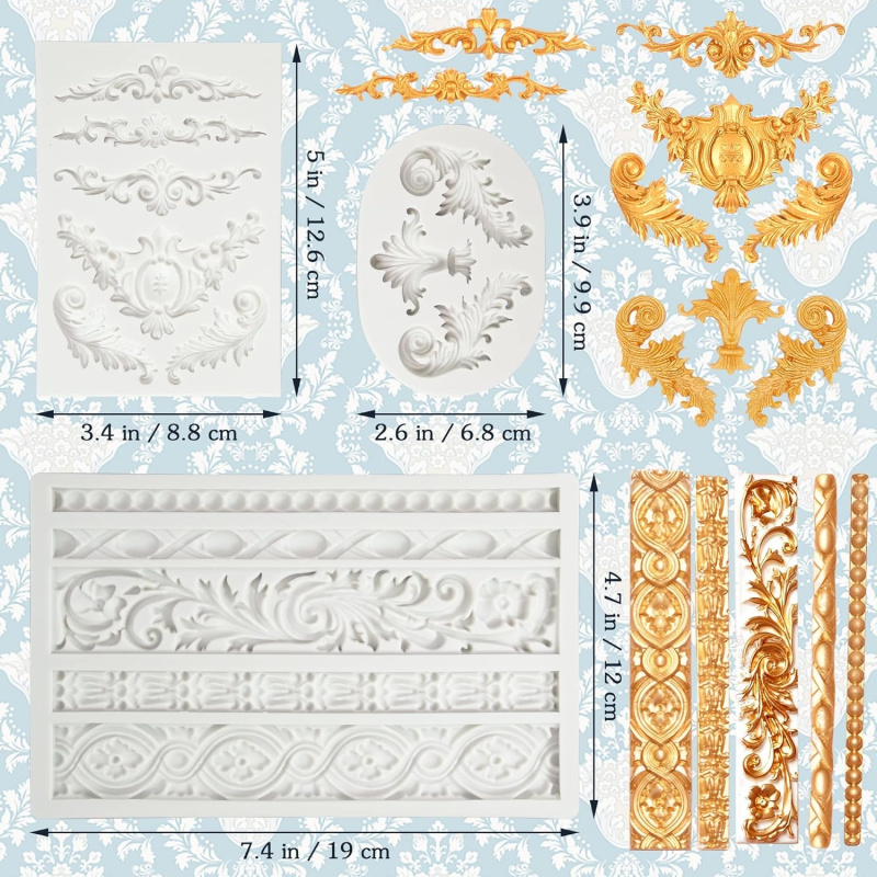 3 Bag Baroque-style silicone m - Wedding Vendor review and price