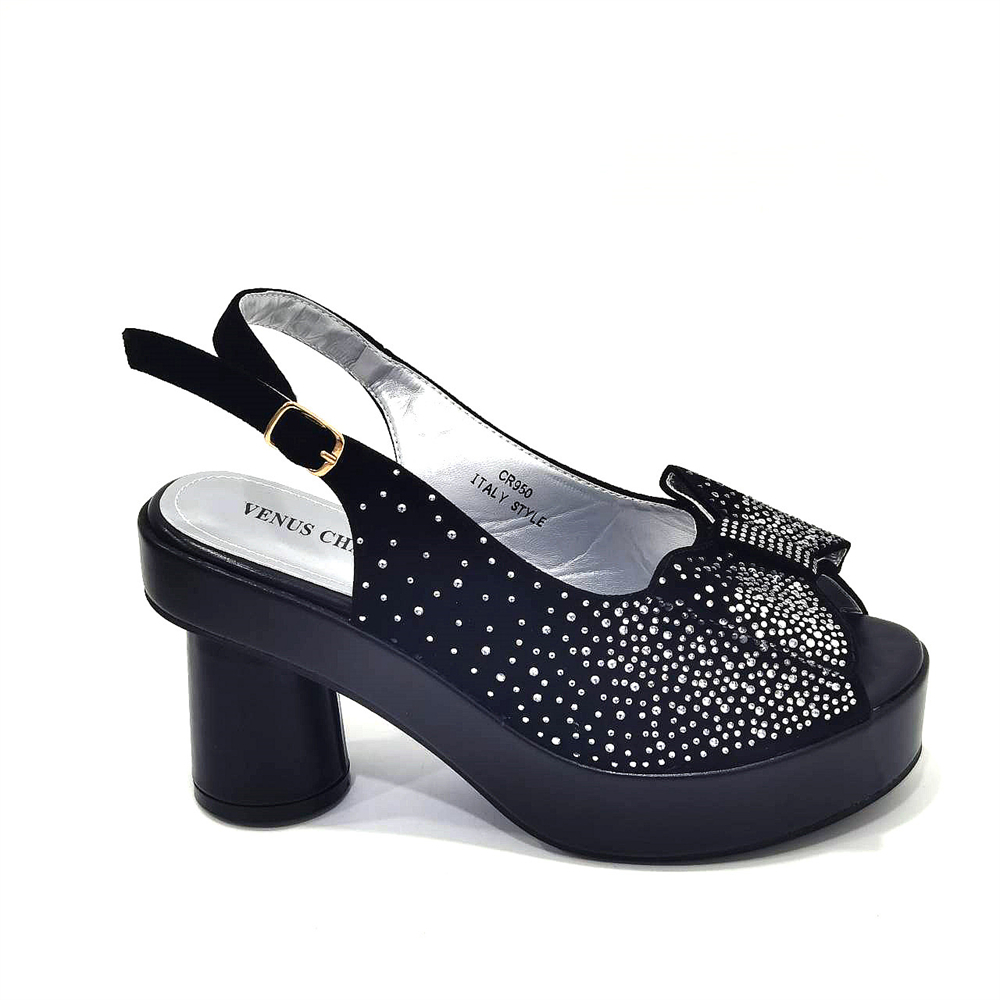 Women's Elegant Black Chunky H - Wedding Vendor review and price